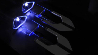 Illustration for article titled First look at BMW's new laser headlights
